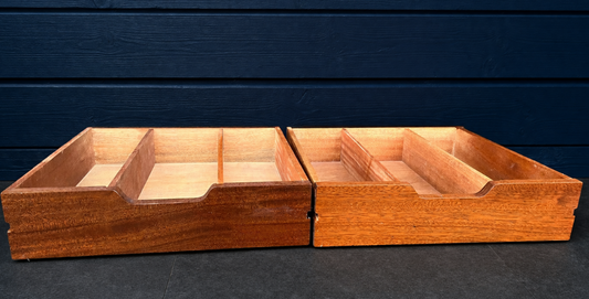 Vintage Iroko School Drawers ESA Esavian Enham Mid Century