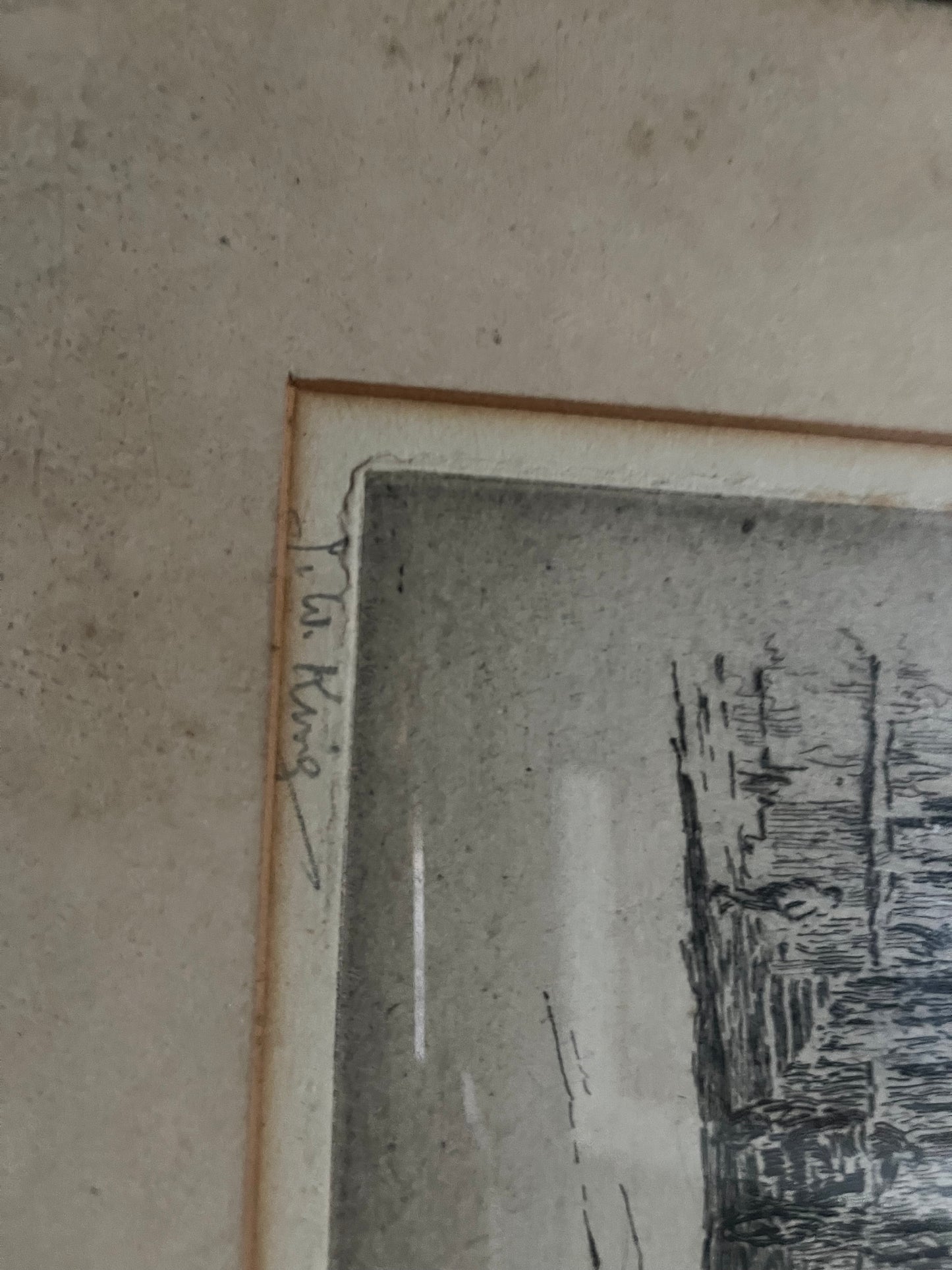 Oxford The high street JW King c1800s