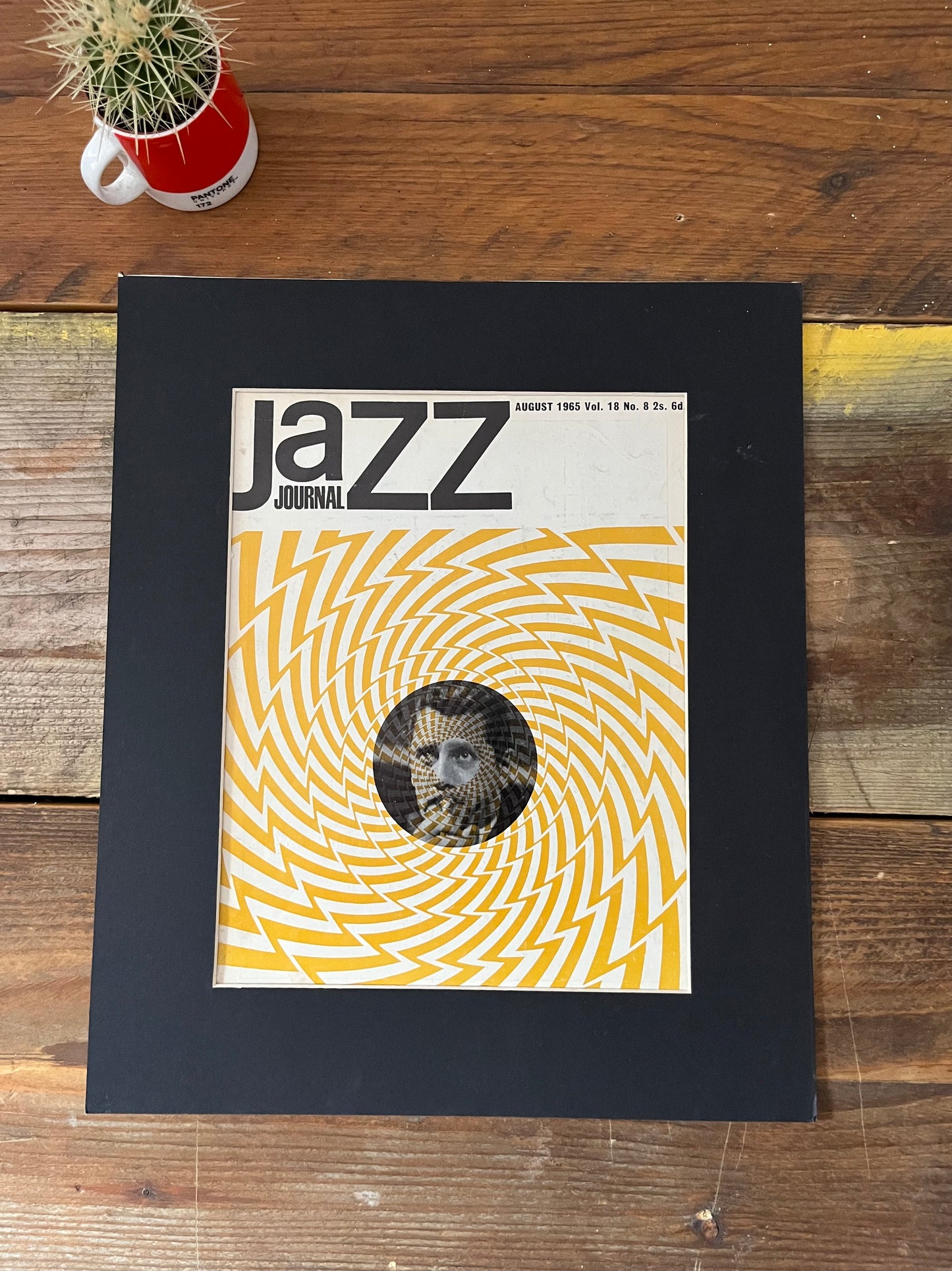 Vintage Jazz Journal Magazine cover Artwork - 1965