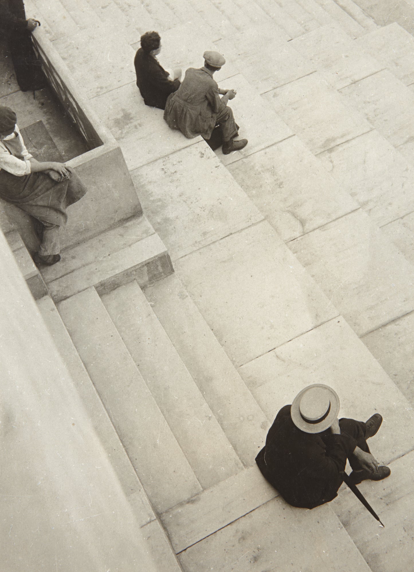 Bauhaus poster Laszlo Moholy Nagy - Stairs c1920s
