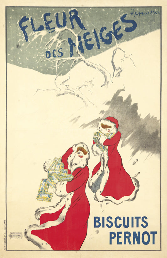 Biscuits Pernot advertising poster by Leonetto Cappiello. c1905