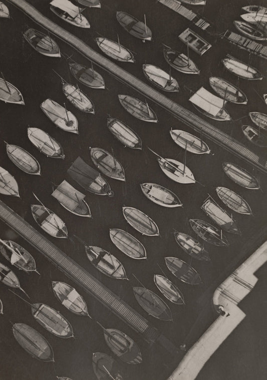 Laszlo Moholy Nagy - Boats - Marseille print Bauhaus c1929