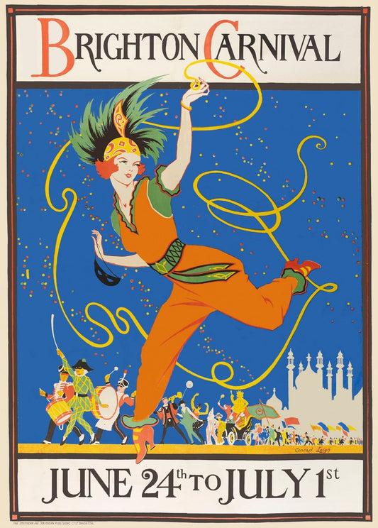 Brighton Carnival poster 1922