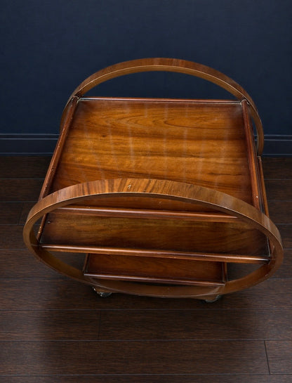 Art Deco era drinks trolley