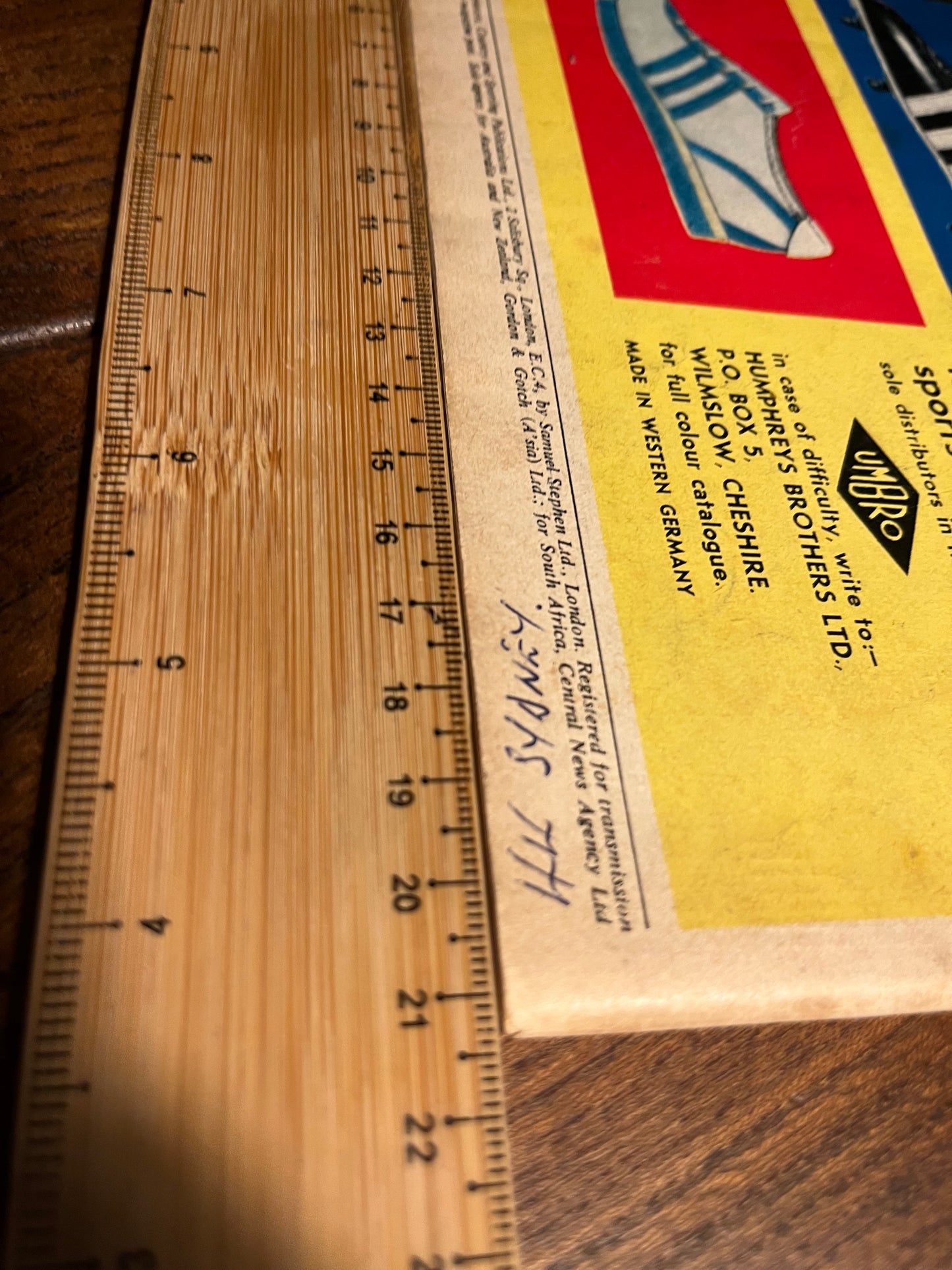 Vintage Adidas sports shoes advertisement 1962