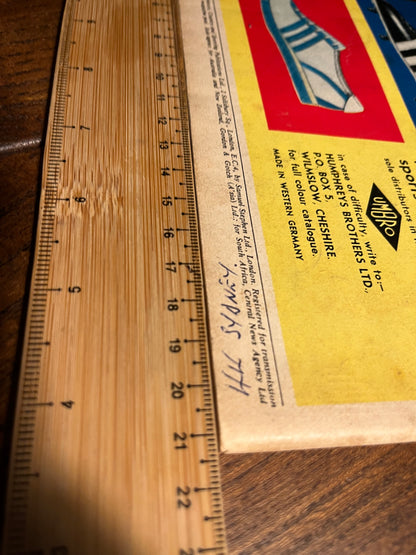 Vintage Adidas sports shoes advertisement 1962