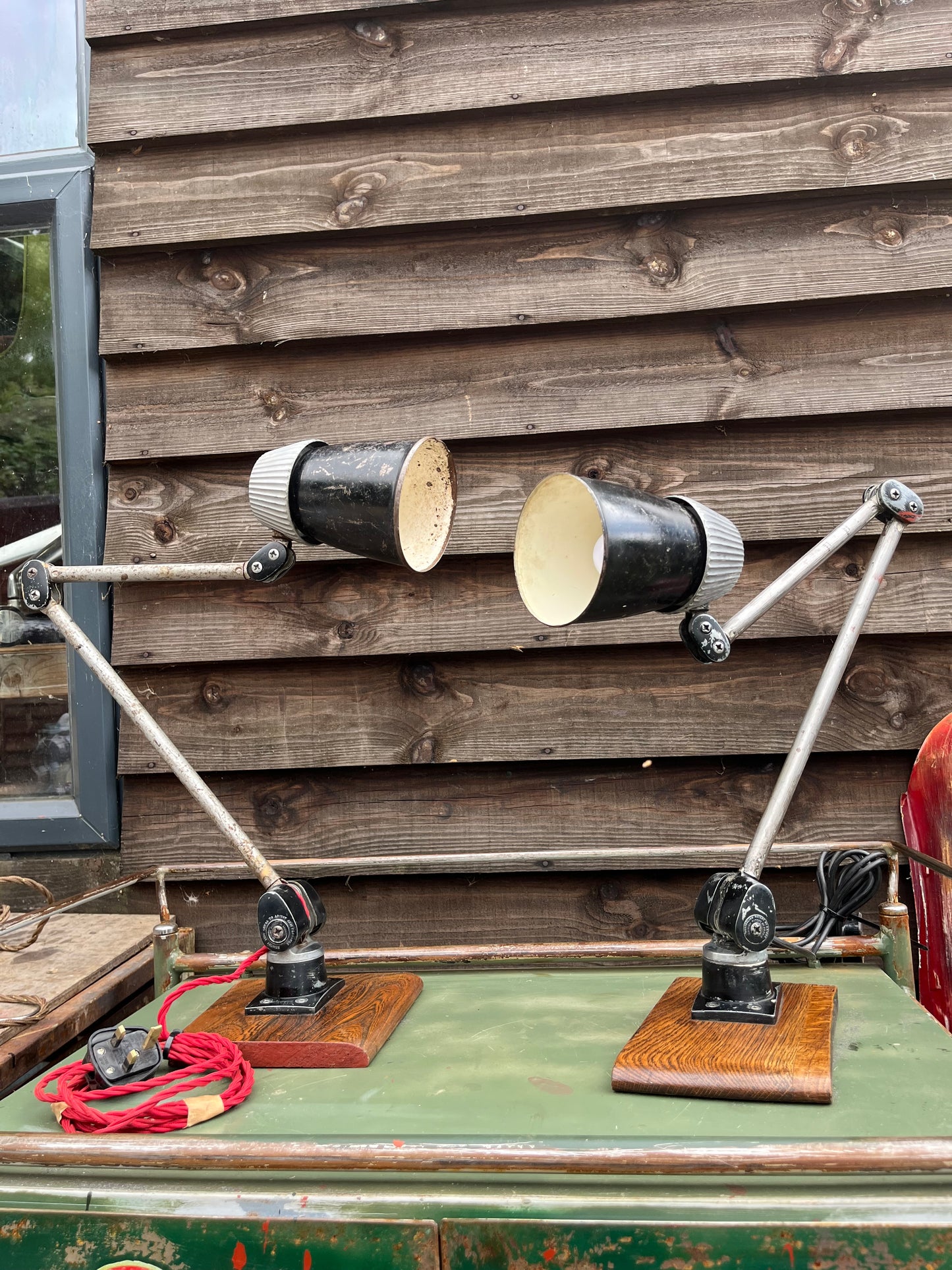 Vintage Machinist Lamp c1960s by LoVo