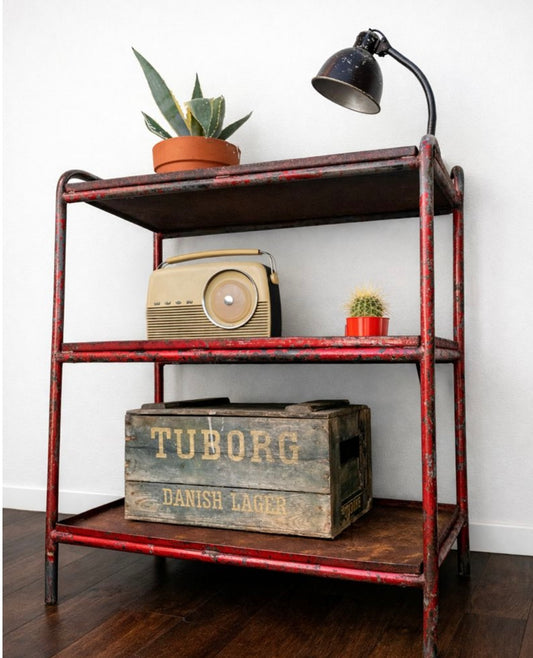 Industrial shelving unit Bauhaus style