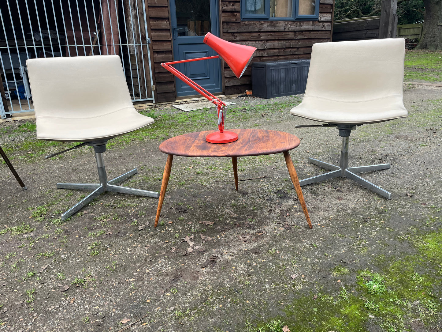 Ercol Pebble Coffee Table Fully Restored, Mid Century