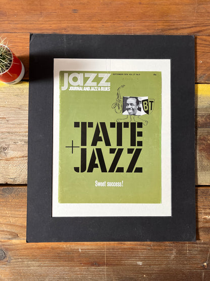 Vintage Jazz Journal Magazine cover Artwork - 1974
