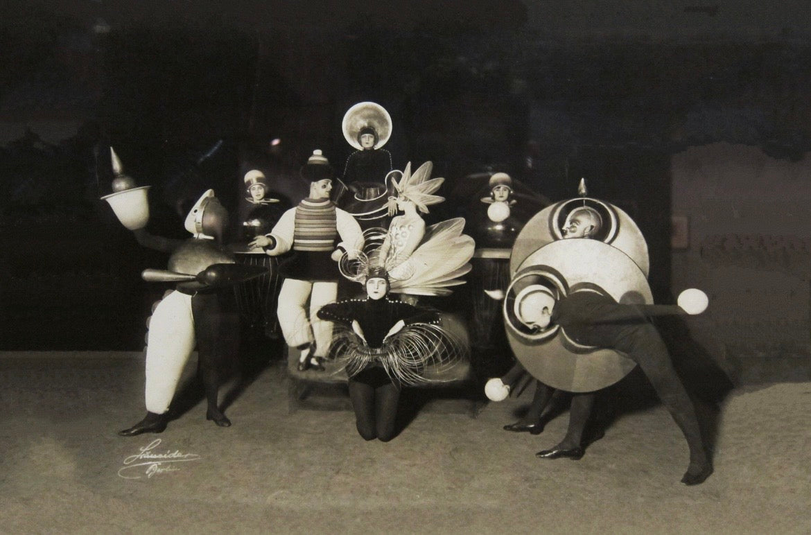 Oskar Schlemmer - Metaphysical Theatre poster - Bauhaus c1920