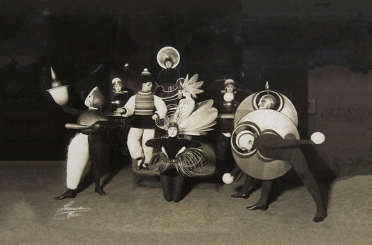 Oskar Schlemmer - Metaphysical Theatre poster - Bauhaus c1920