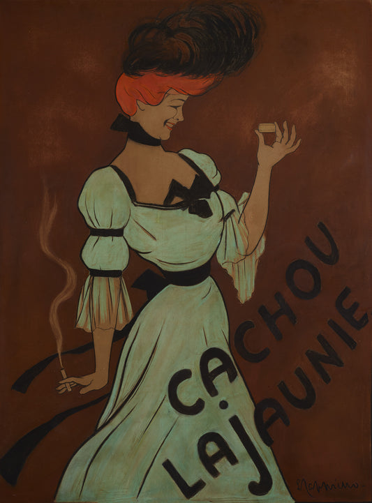 Cachou Lajaunie advertising poster by Leonetto Cappiello. c1900