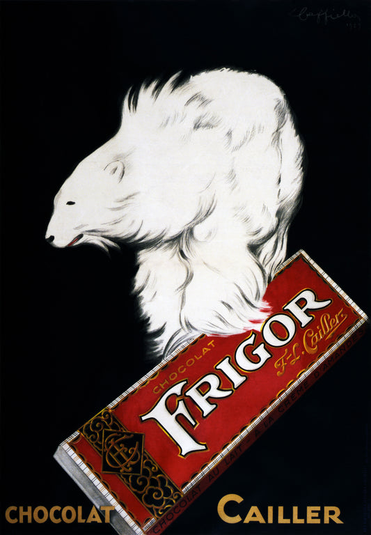 Chocolat Frigor Leonetto Cappiello vintage poster c1929