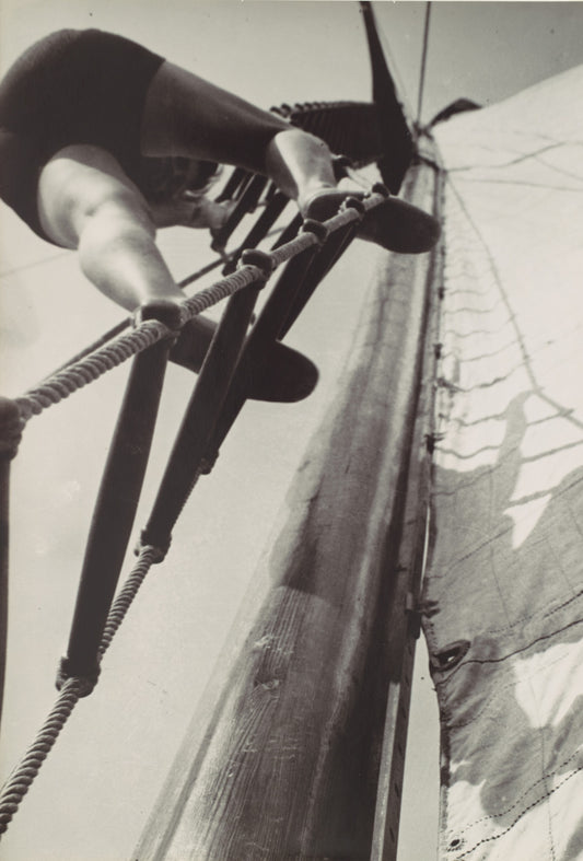 Laszlo Moholy Nagy - Climbing the mast c1928