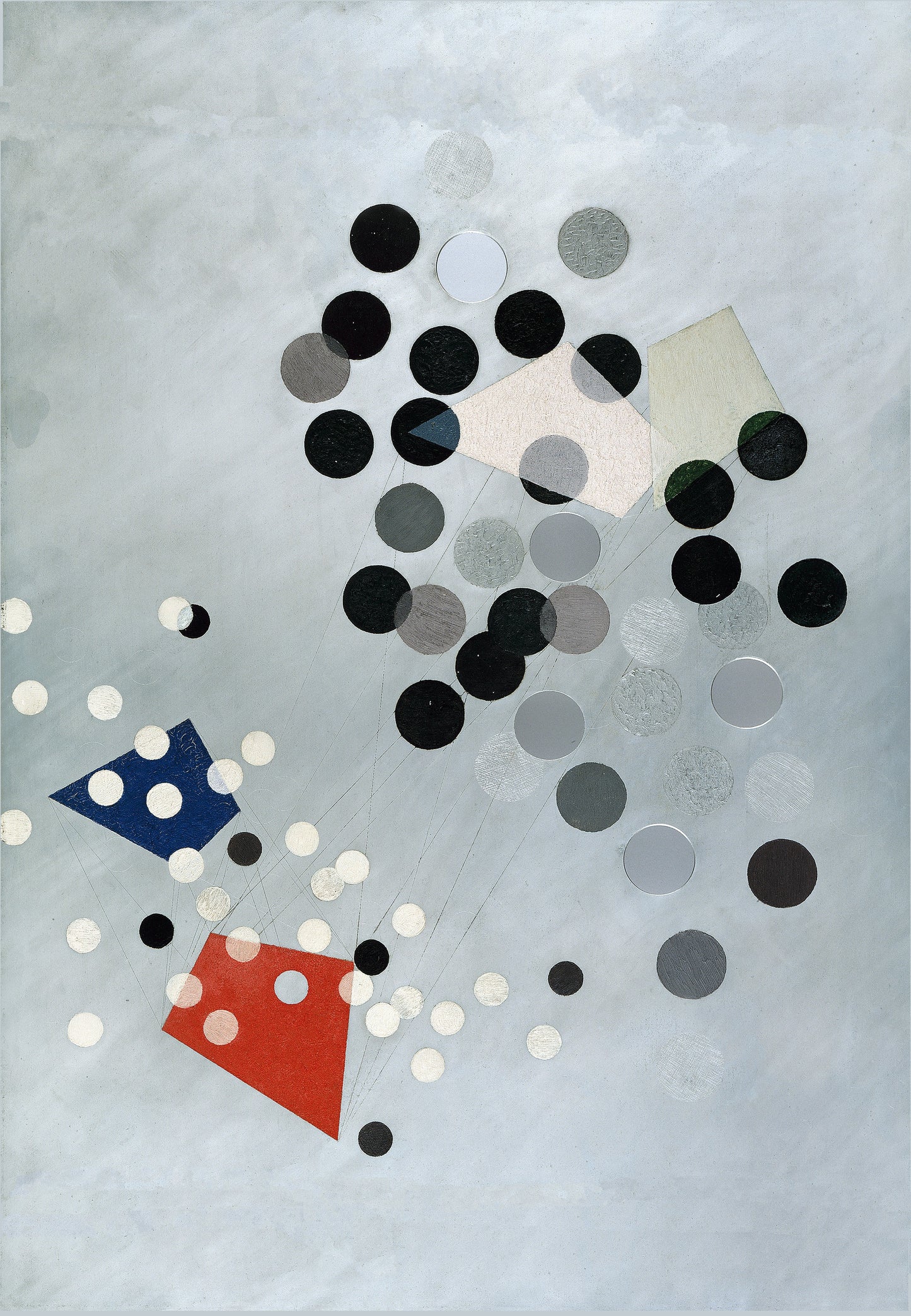 Bauhaus poster - Laszlo Moholy Nagy Construction c1945