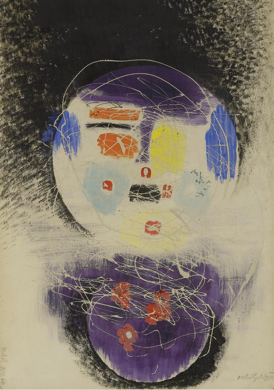 Bauhaus poster - Laszlo Moholy Nagy Construction c1945