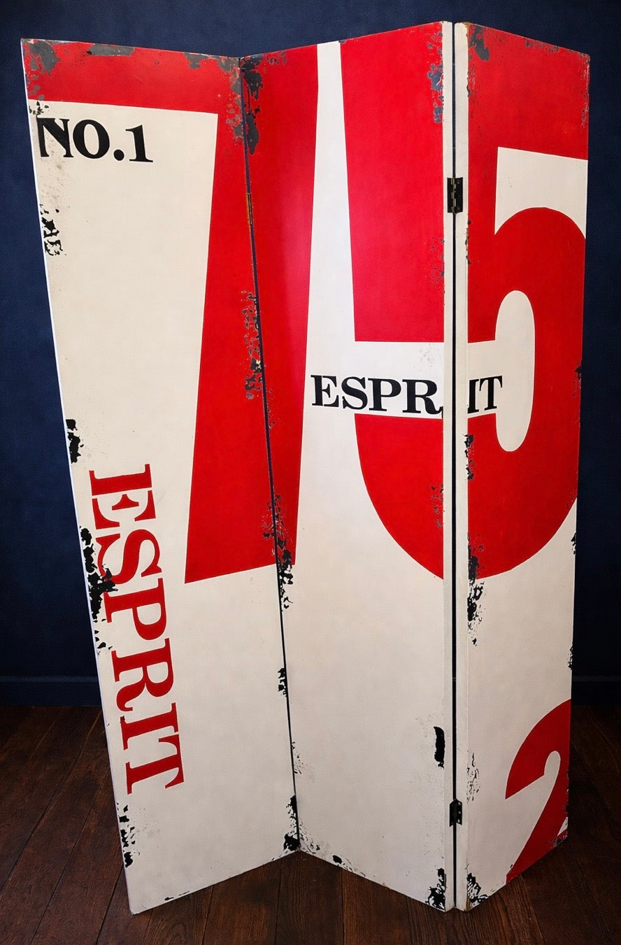 1980s Esprit 75 room divider / commercial sign
