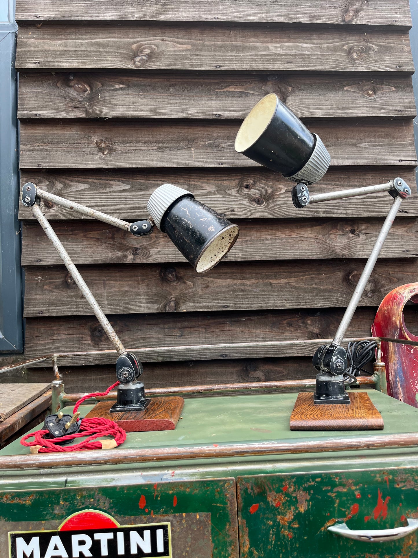Vintage Machinist Lamp c1960s by LoVo