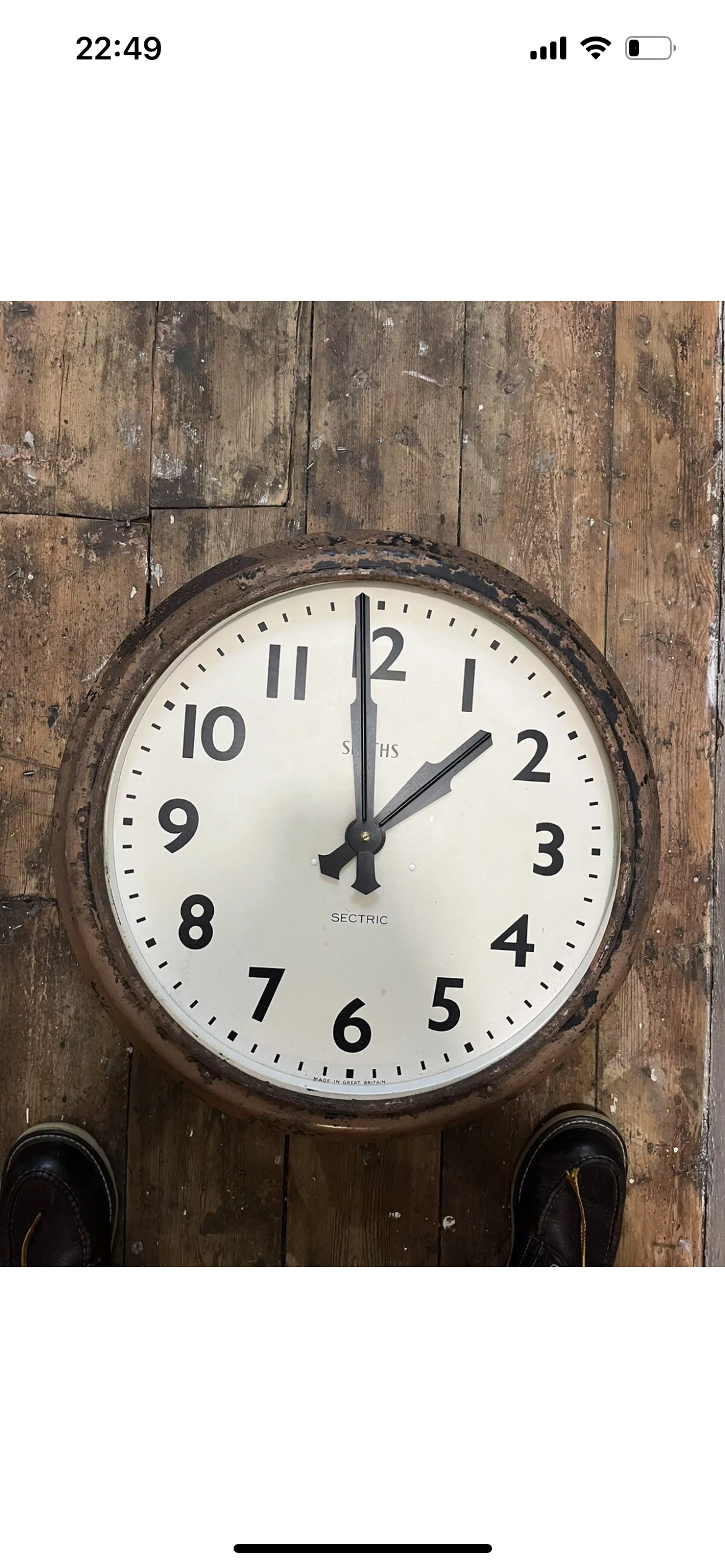 Smiths sectric Station clock - Large size