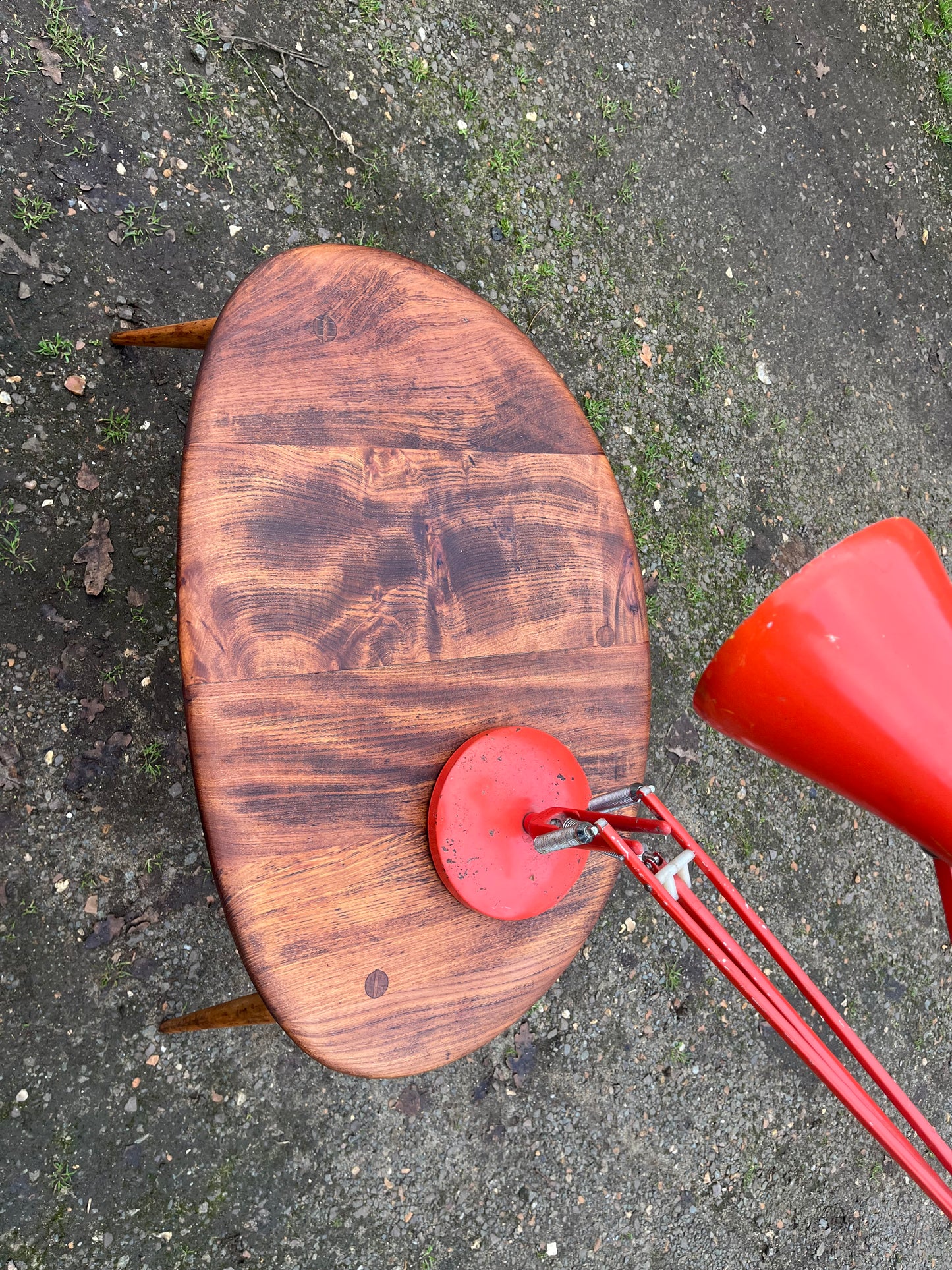 Ercol Pebble Coffee Table Fully Restored, Mid Century