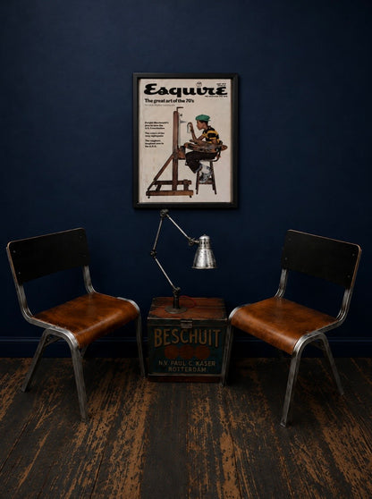 ESA Stacking Dining Chair by James Leonard for Esavian, 1950s