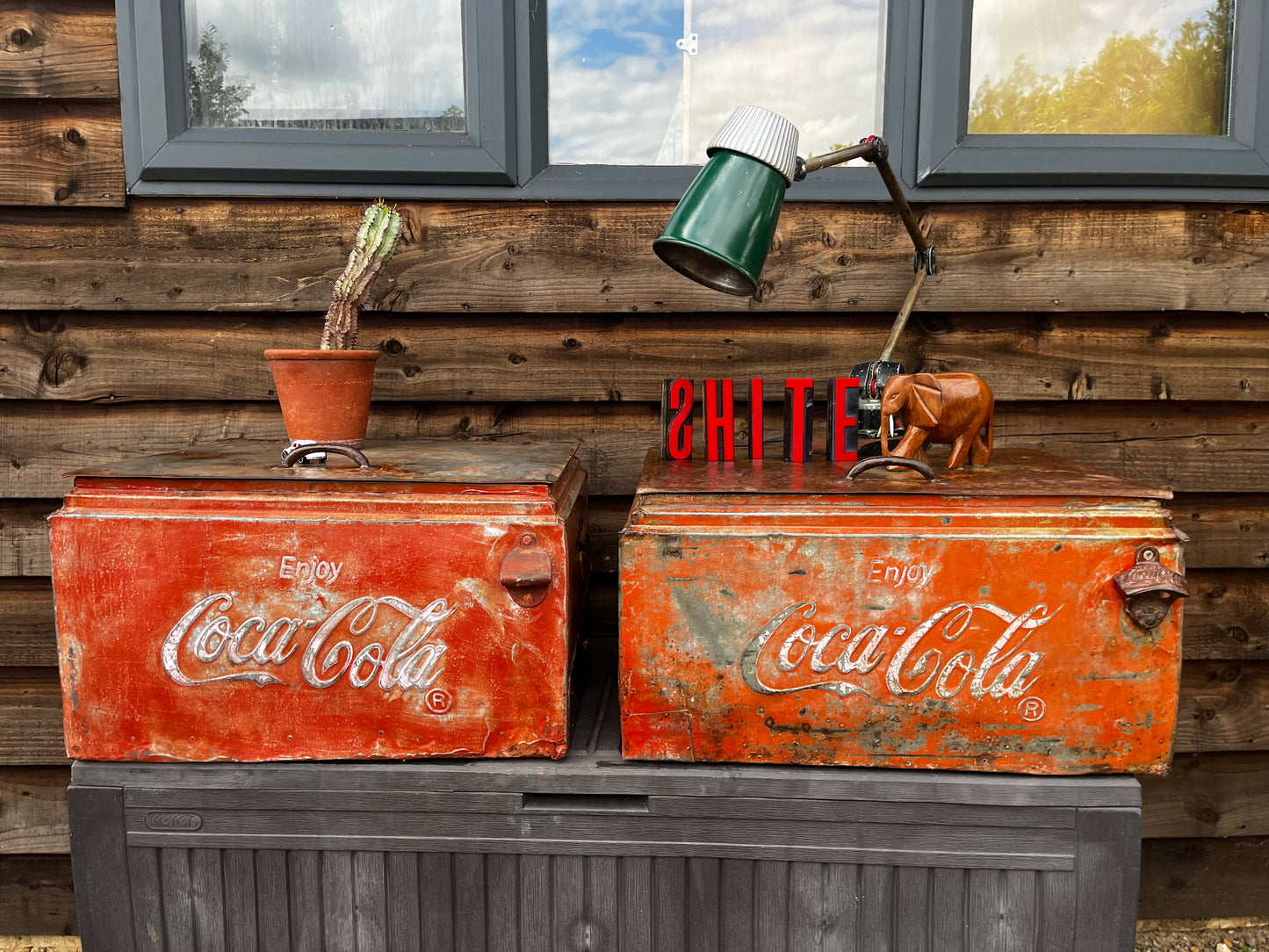 1940s Coca Cola cooler chests - two available