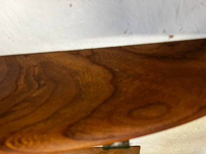 Custom made reclaimed elm shelving
