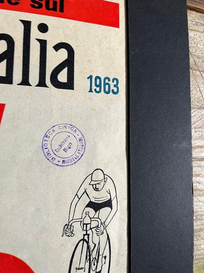 Giro d'italia Magazine original artwork 1963