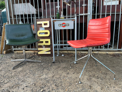 “PORN” reclaimed shop lettering custom signage