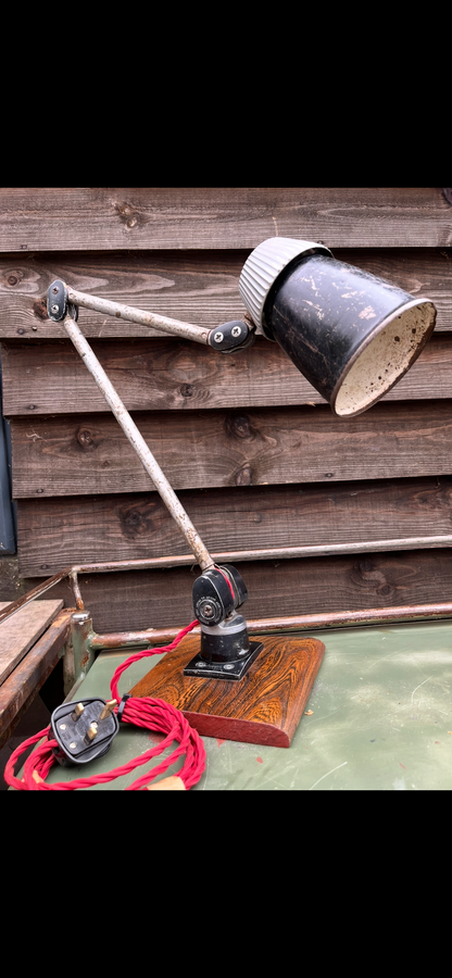 Vintage Machinist Lamp c1960s by LoVo