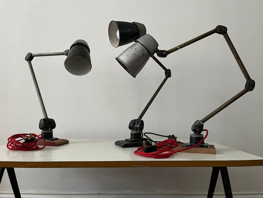 Vintage Machinist Lamp c1960s by LoVo