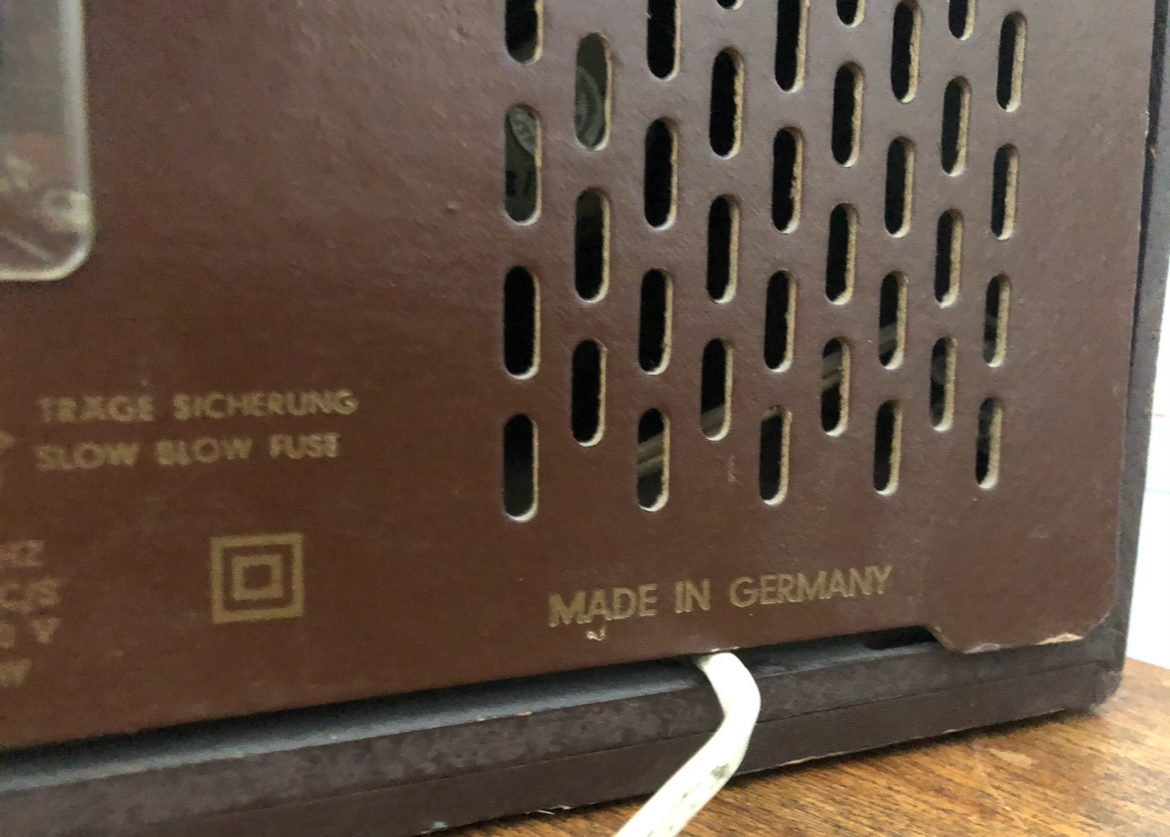 Blaupunkt Paris valve Radio c1961