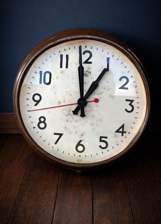 Smiths sectric Station clock - restored
