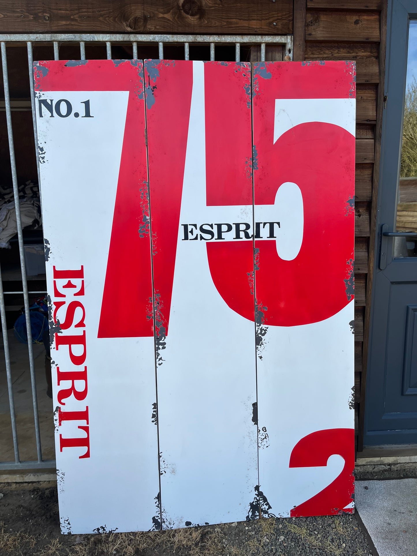 1980s Esprit 75 room divider / commercial sign