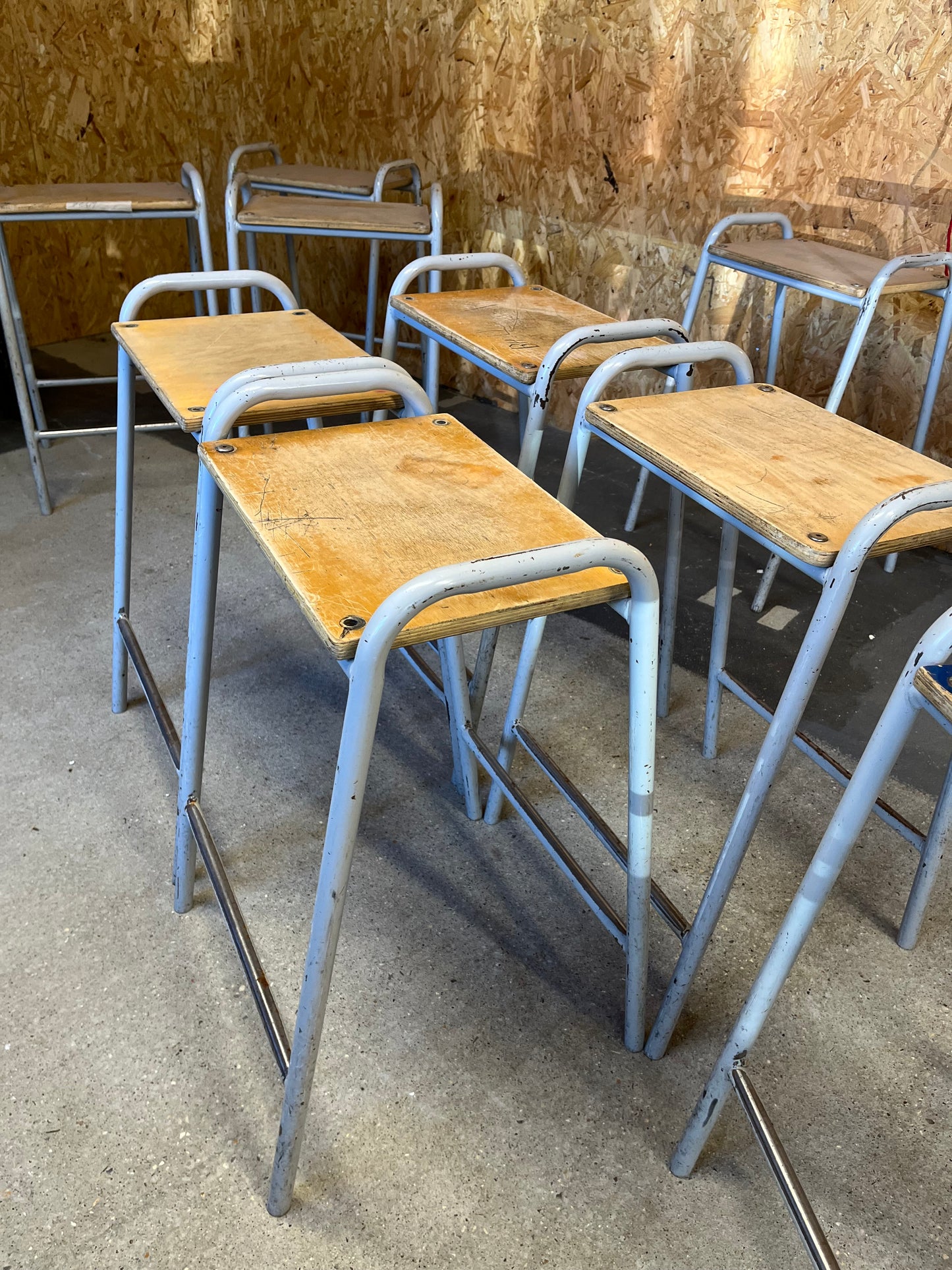 Vintage School Lab  Stool - Several available