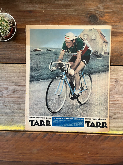 Livio Isotti Giro D’Italia vintage print 1953