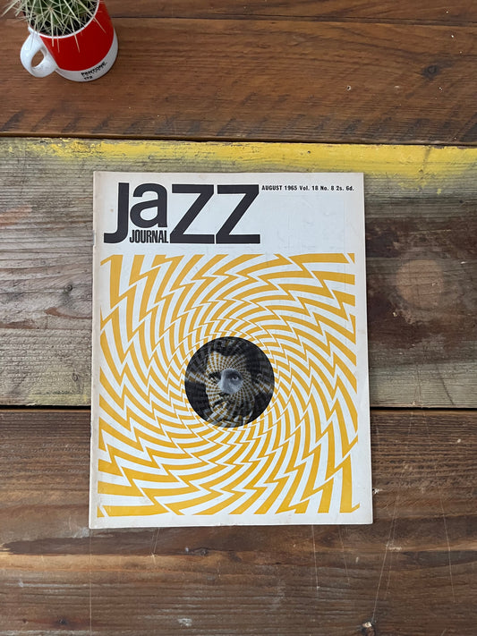 Vintage Jazz Journal Magazine cover Artwork - 1965