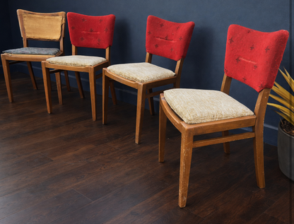 E Gomme G Plan 1950s dining chairs for restoration