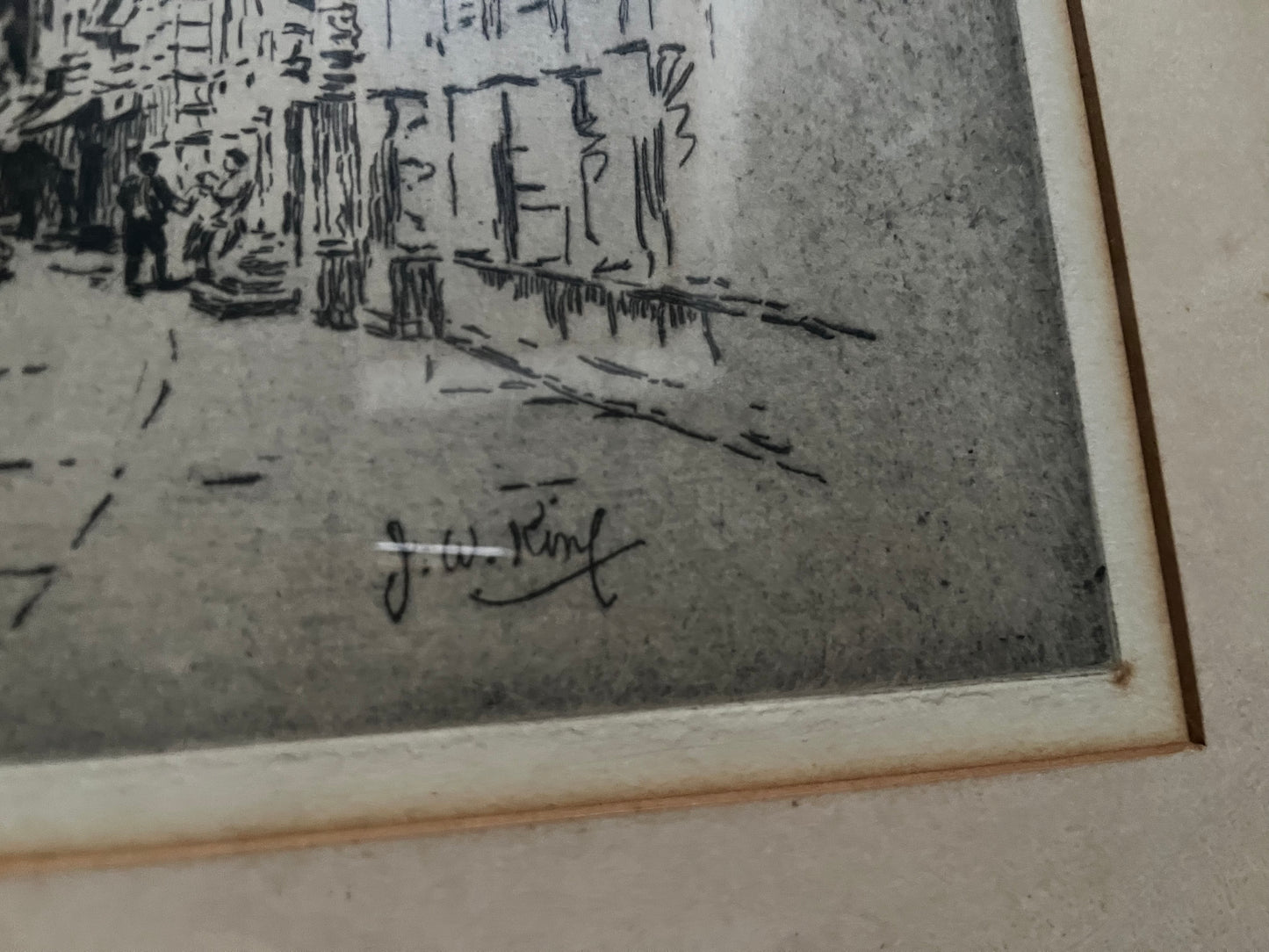 Oxford The high street JW King c1800s