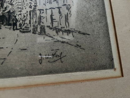 Oxford The high street JW King c1800s