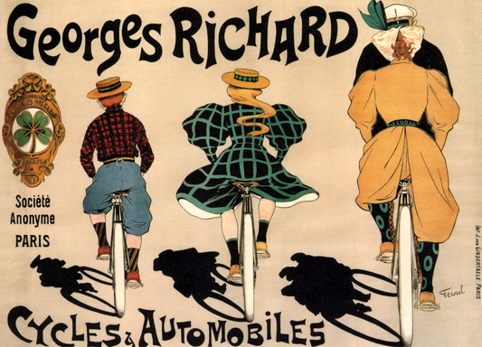 Georges Richard Cycles & Automobiles poster 1896
