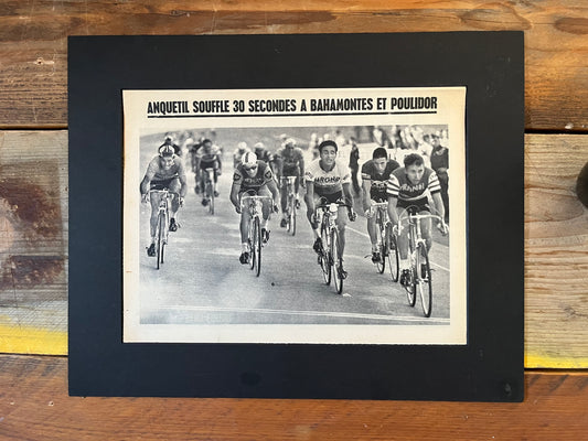 Tour de France Jacques Anquetil Raymond Poulidor c1963