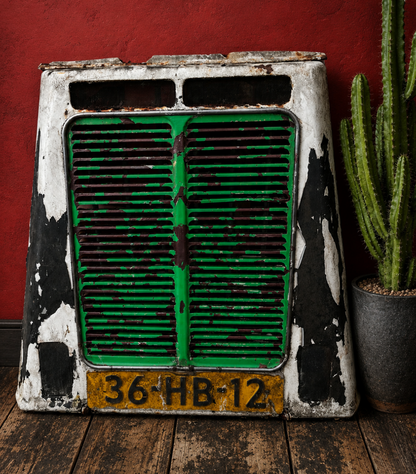 Citroen H van grille decorative prop French cafe