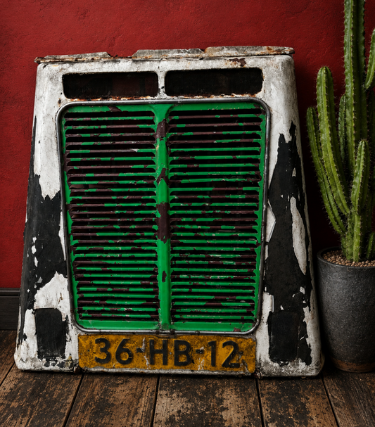 Citroen H van grille decorative prop French cafe