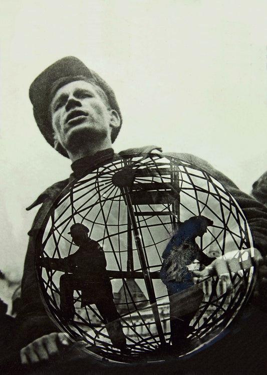 From The Pavilion International Exhibition in Dresden - Gustav Klutsis bauhaus poster