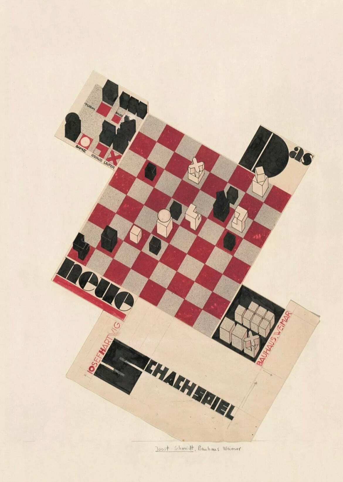 Poster bauhaus YKO Joost Schmidt, c1924