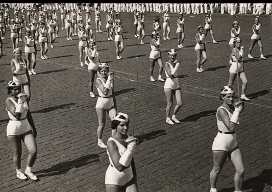 Alexander Rodchenko poster - Sports parade. Soviet constructivism c1923