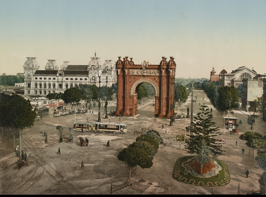 Barcelona poster Arc de Triomf
