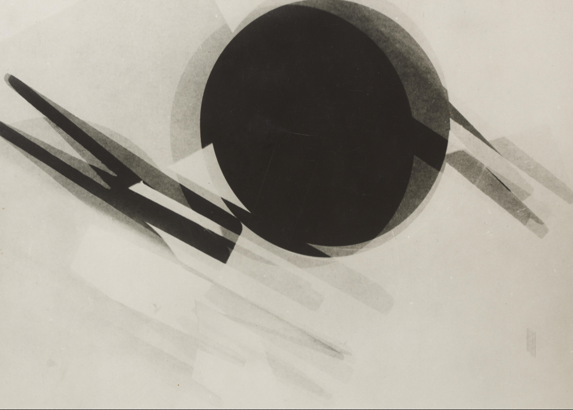 Bauhaus poster- László Moholy-Nagy Photogram c1927